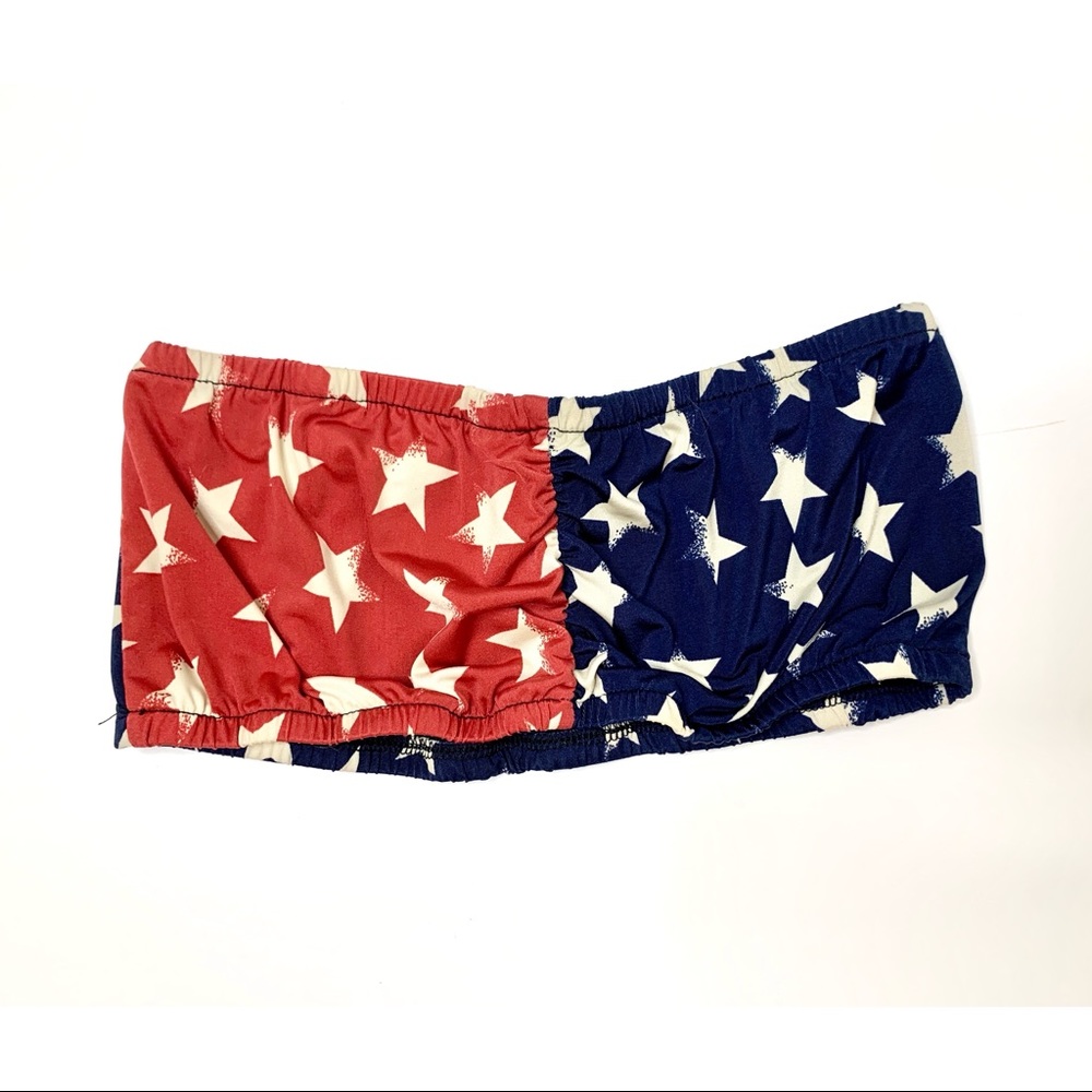 ⚡️American Flag Red, White & Blue Bandeau